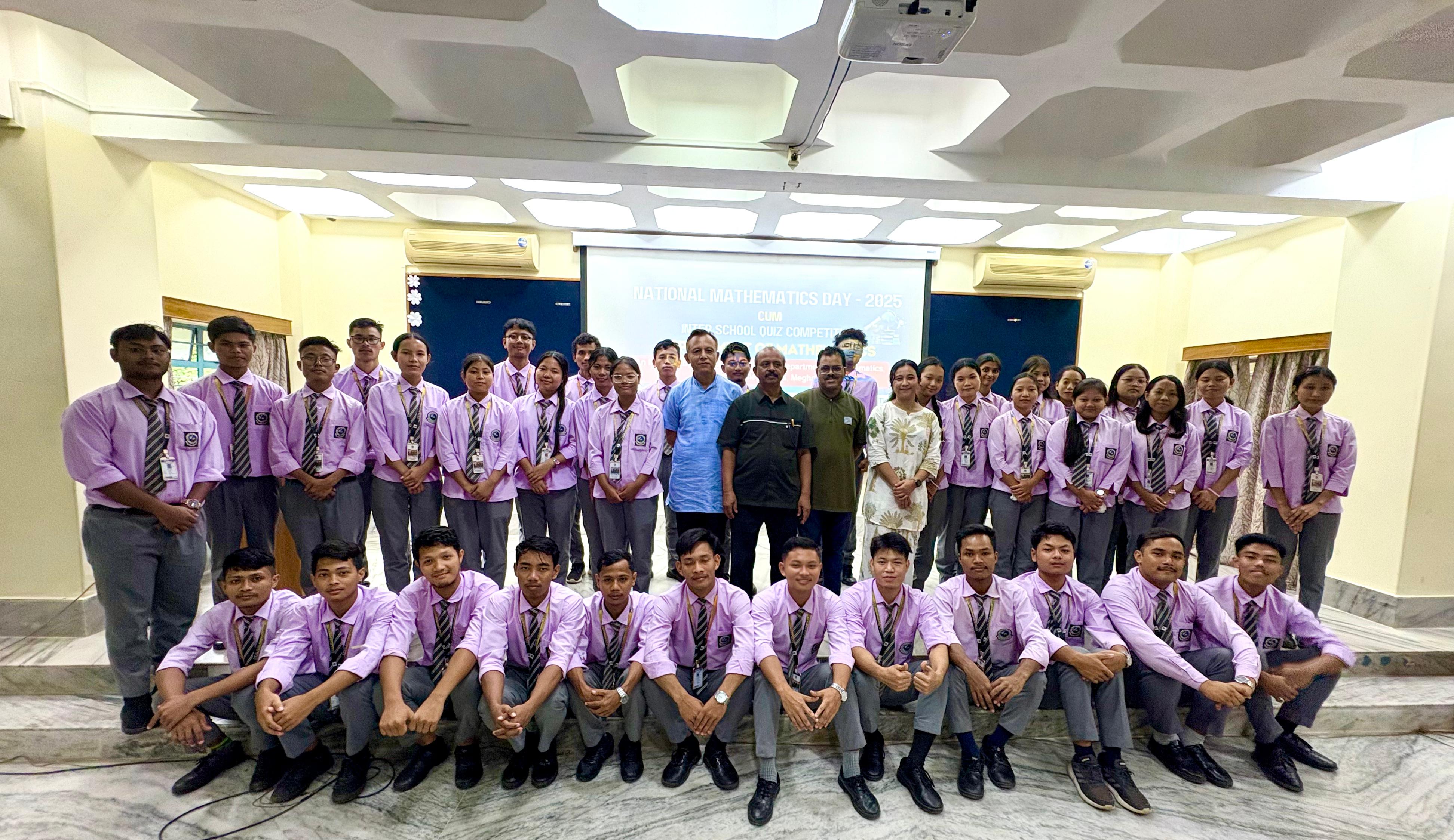 Celebration of the National Mathematics Day Cum   Inter School Quiz Competition.